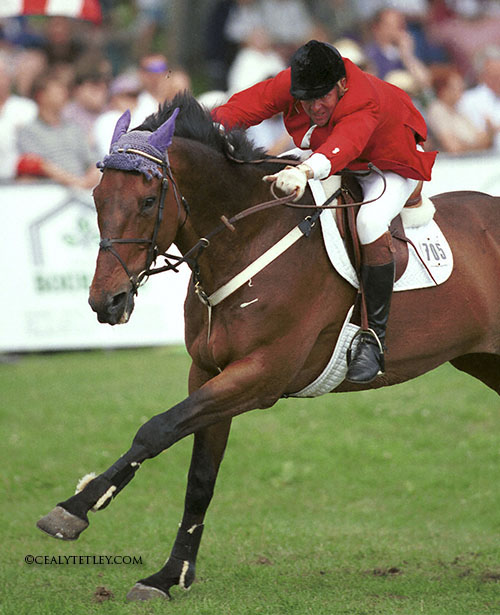 Cagney and Eric Lamaze. Photo by Cealy Tetley. 