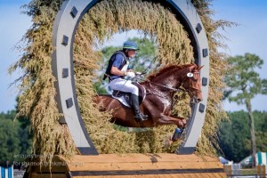 Kyle Carter and FR's Trust Fund put in a spectacular performance to finish third in the CCI2* division at the Ocala Horse Properties International Festival of Eventing, held April 8-12 in Ocala, Fla. Photo by Anthony Trollope for Shannon Brinkman Photography. 